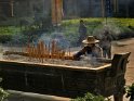 Incense at temple, Shanghai